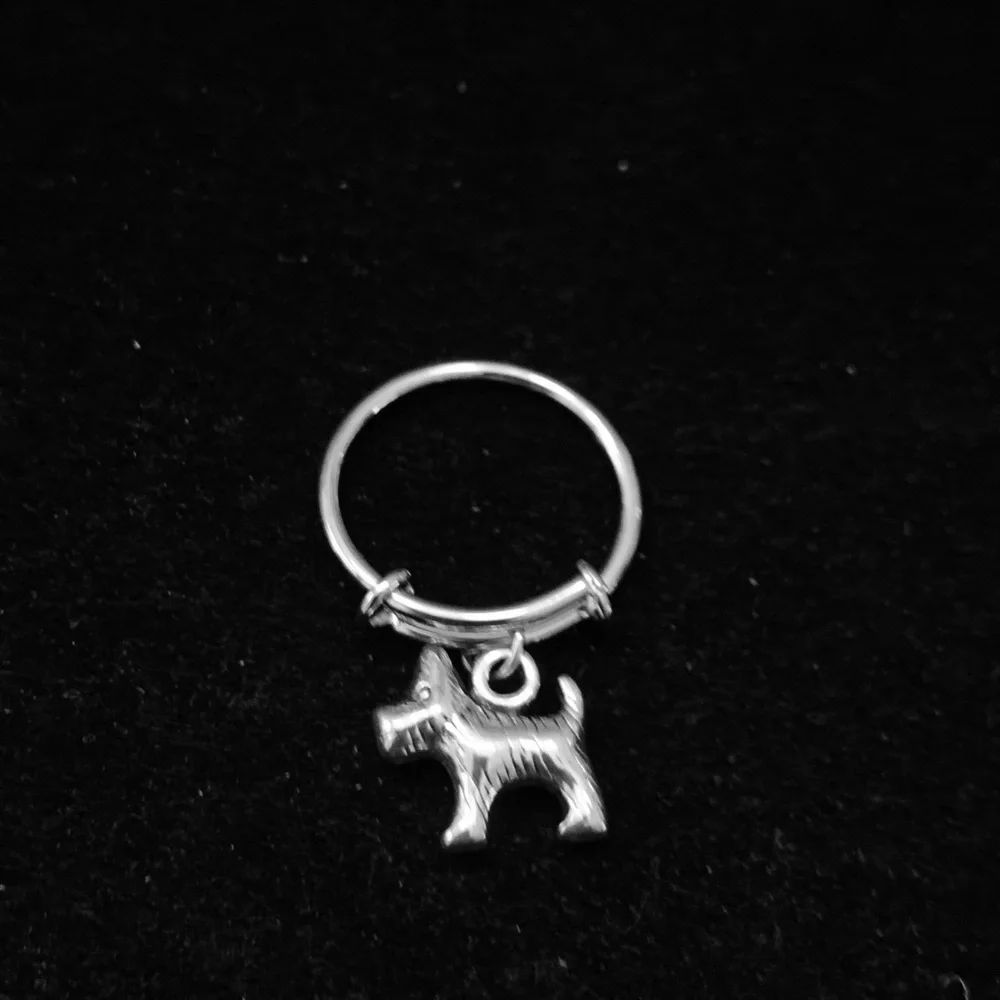 Scottish Terrier/ Scottie Dog dangle charm